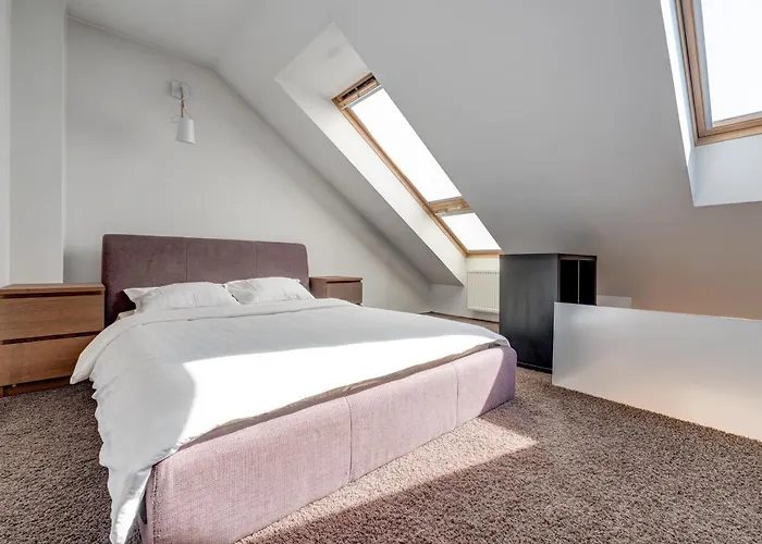 דירה Charming Loft In Oldtown וילנה