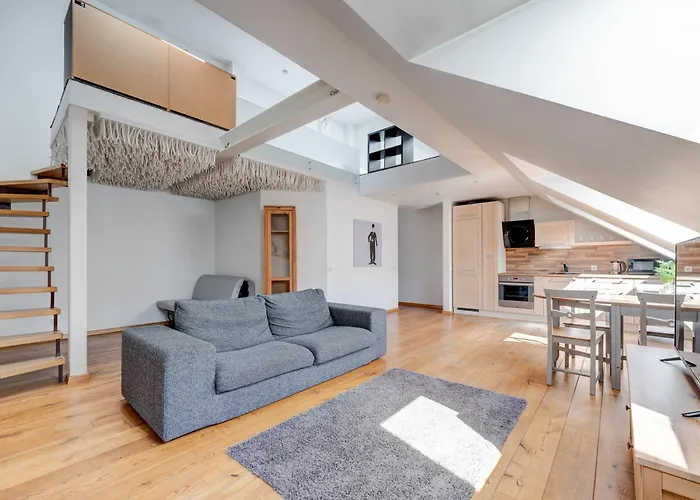 Apartman Charming Loft In Oldtown Vilnius