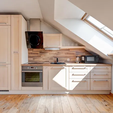 アパート Charming Loft In Oldtown *