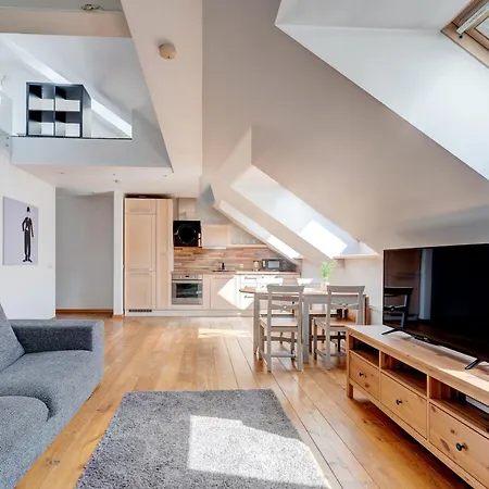 Charming Loft In Oldtown * ヴィリニュス